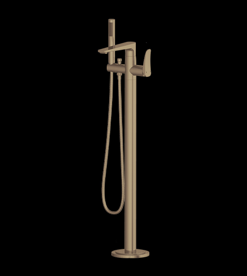 Free Standing Brass Bath Mixer – Aquant India